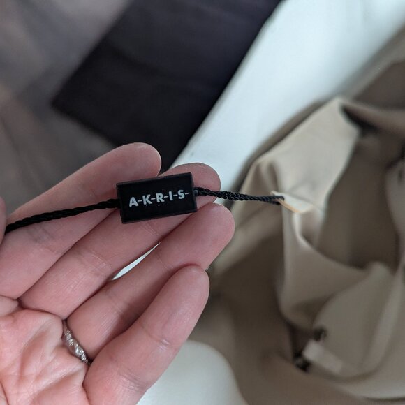 Akris Ai Medium Leather Shoulder Tote Special Edition Avant Garde Patchwork - Picture 6 of 16